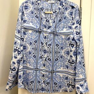 NWOT Calvin Klein Patterned Shirt
